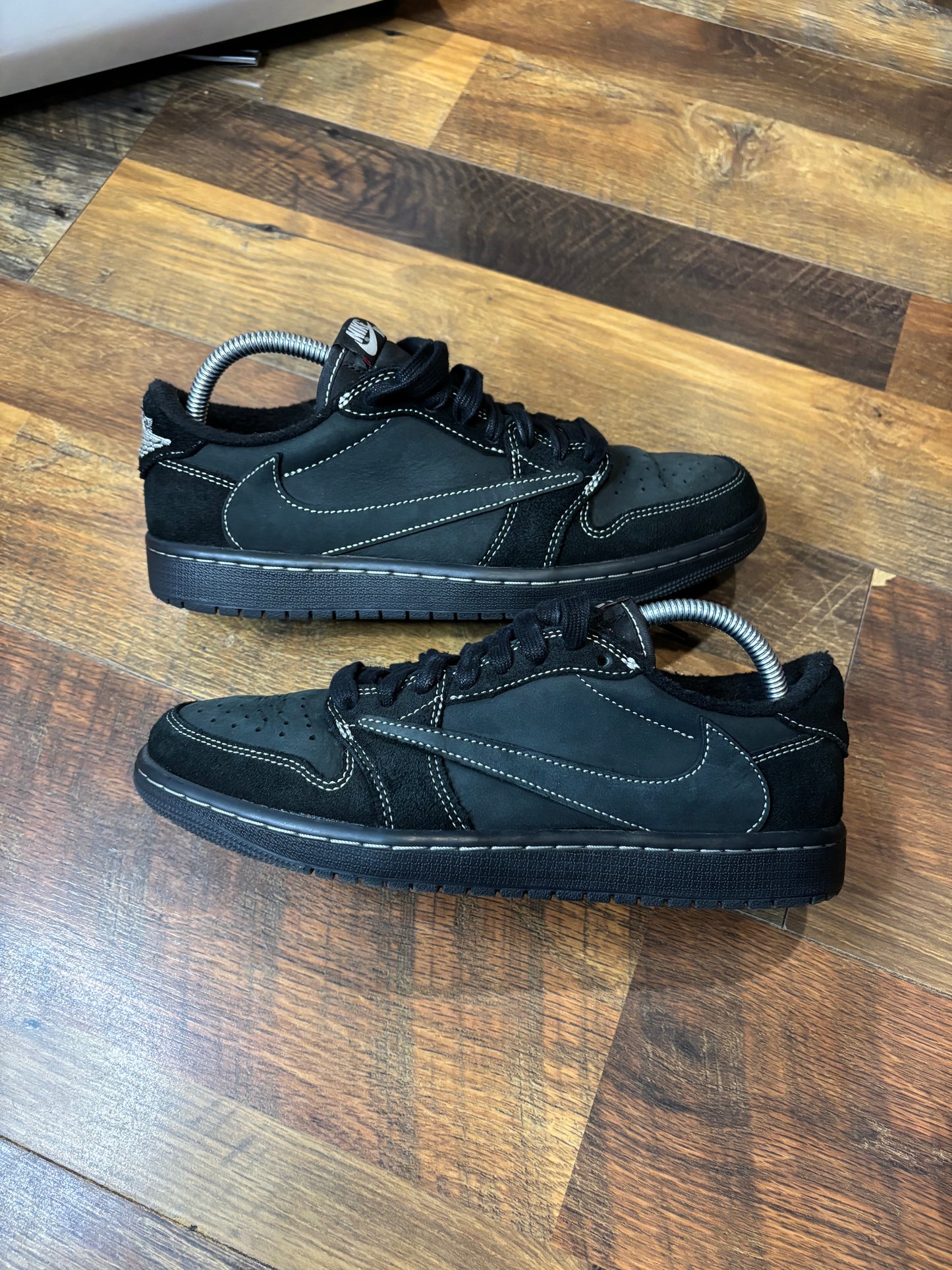 Jordan Retro 1 Low Travis Scott Black Phantom (Size 8 Mens)