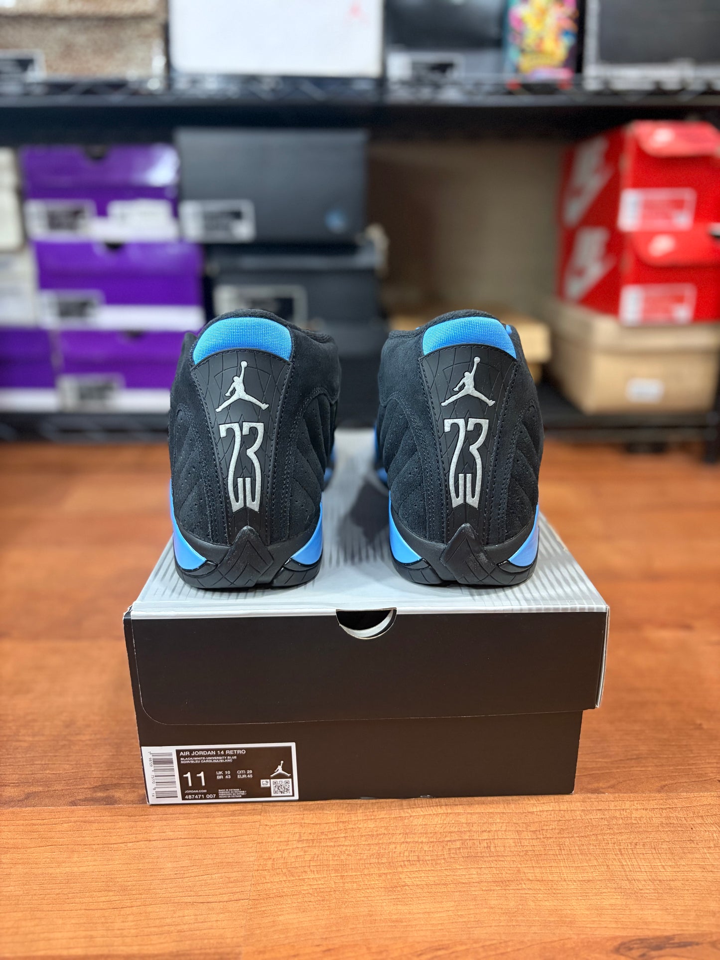 Jordan Retro 14 University Blue (Brand New - 11M)