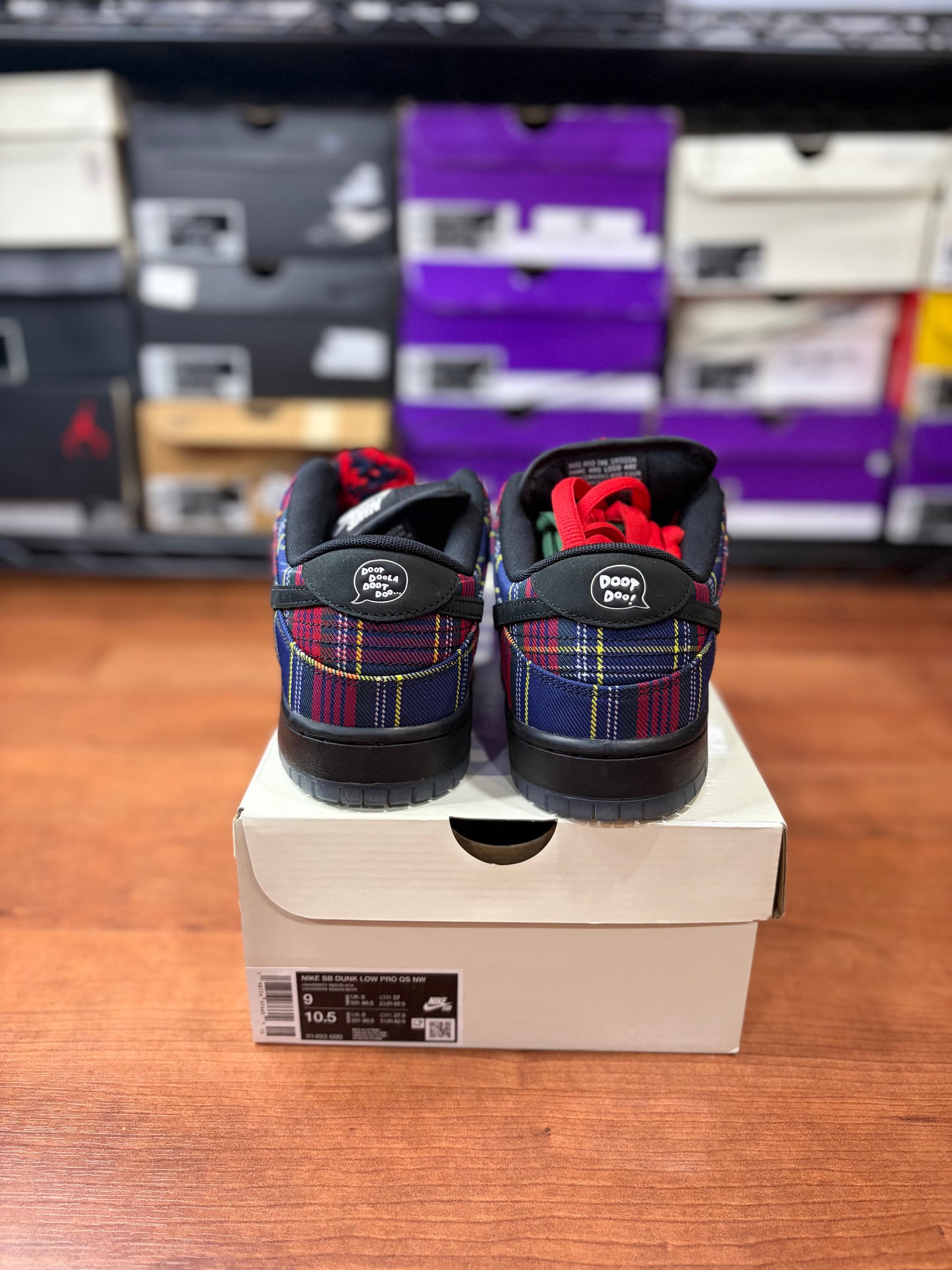 Nike Dunk Low Nardwuar (Brand New - 9M)