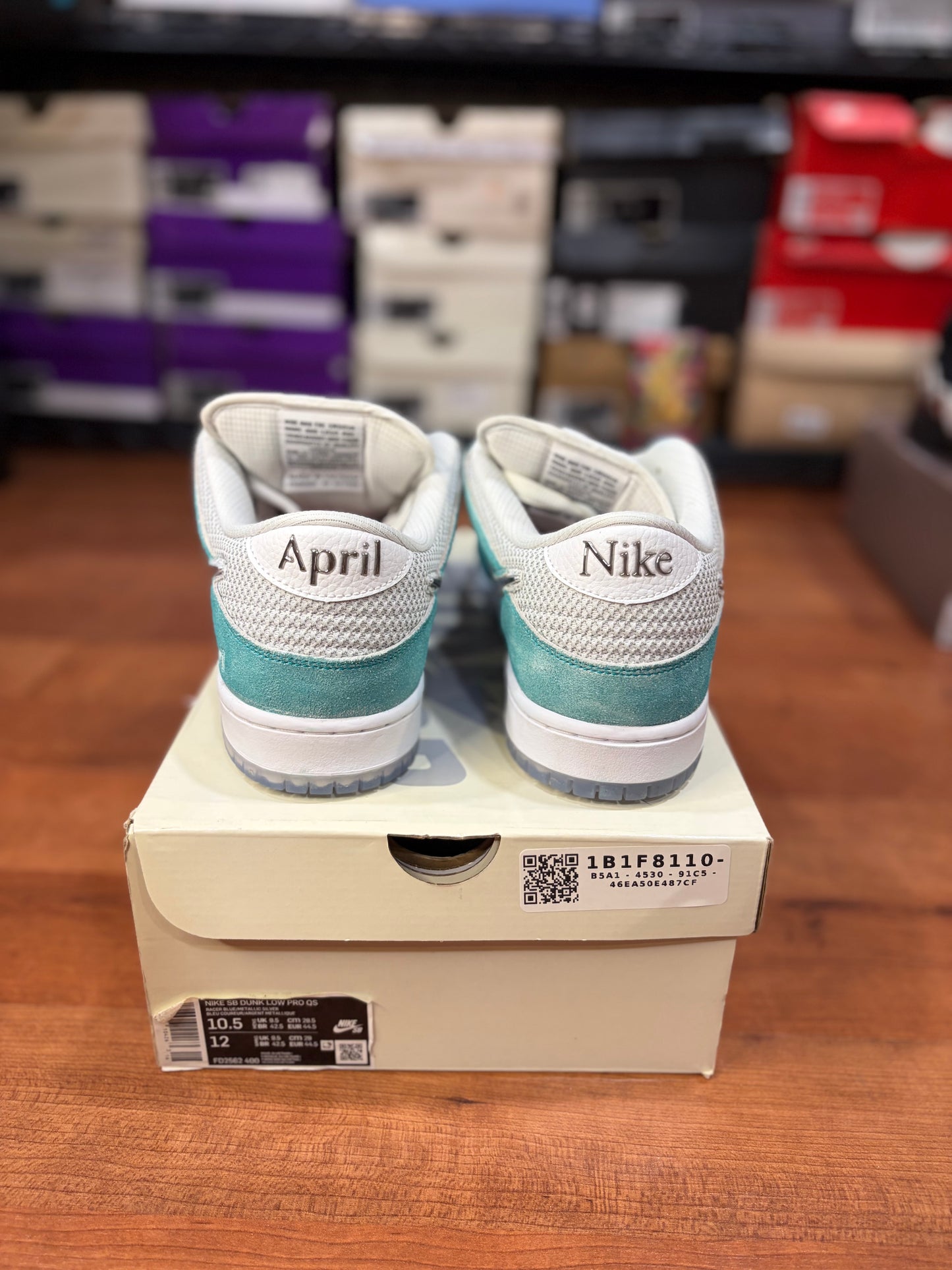 Nike Dunk Low SB April (Brand New - 10.5M)