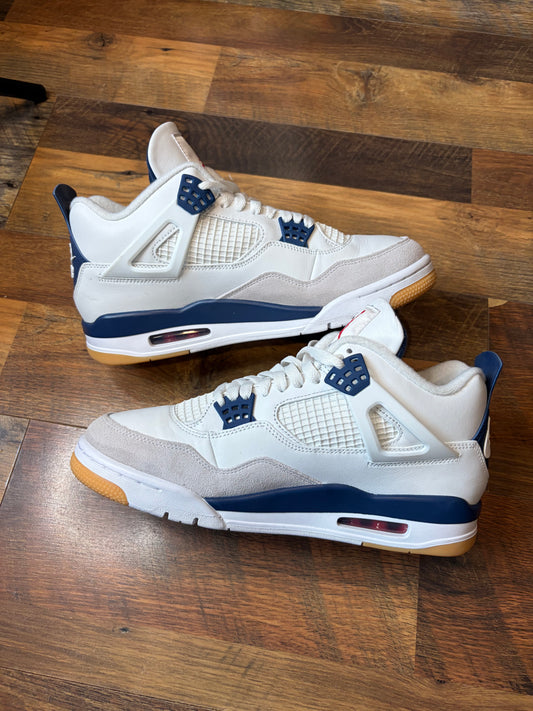 Jordan Retro 4 SB Navy (Size 10 Mens)