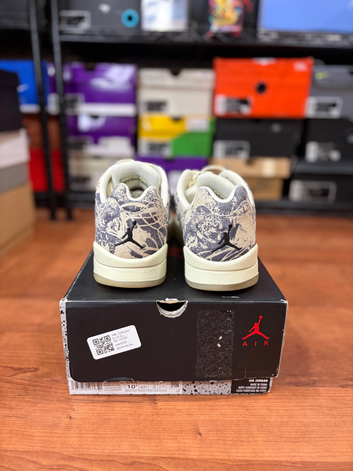AJ5 Low Retro Expression (Size 10.5W / 9M)