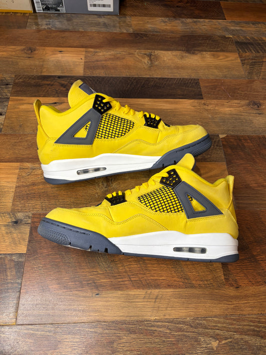 Jordan Retro 4 Lightning (Size 13 Mens)