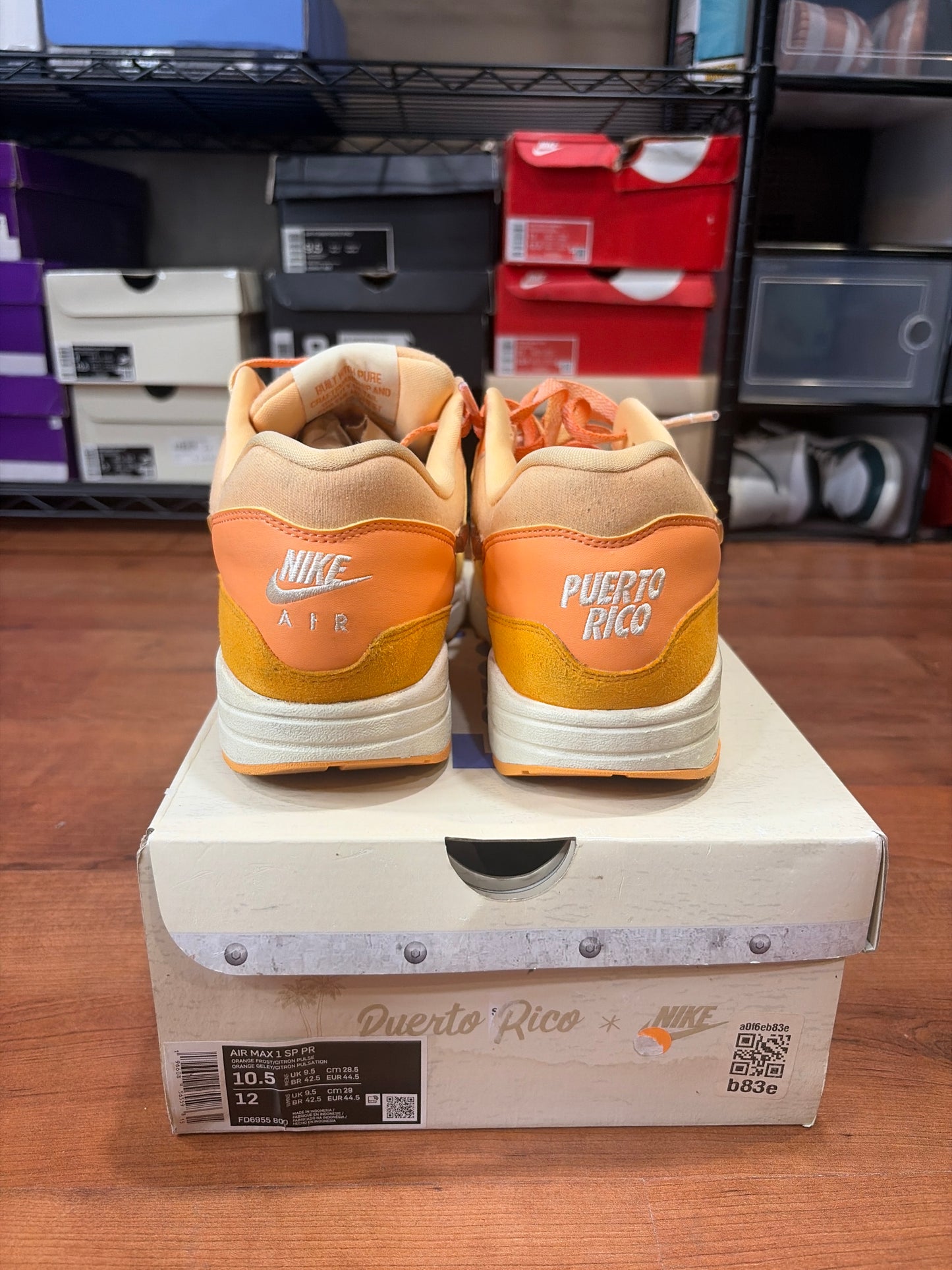 Nike Air Max 1 Puerto Rico (Size 10.5 Mens)