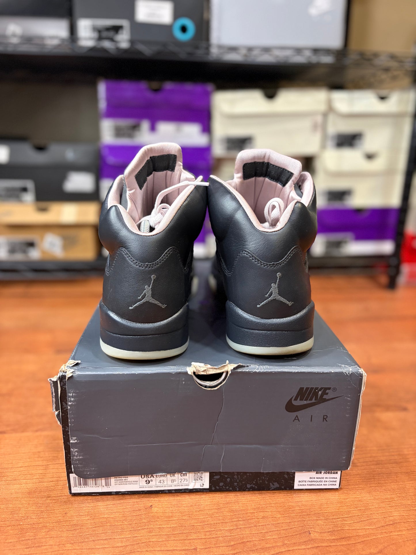 Jordan Retro 5 PSG Off Noir (Size 9.5 Mens)