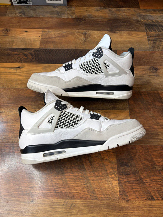 Jordan Retro 4 Military Black (Size 12 Mens)