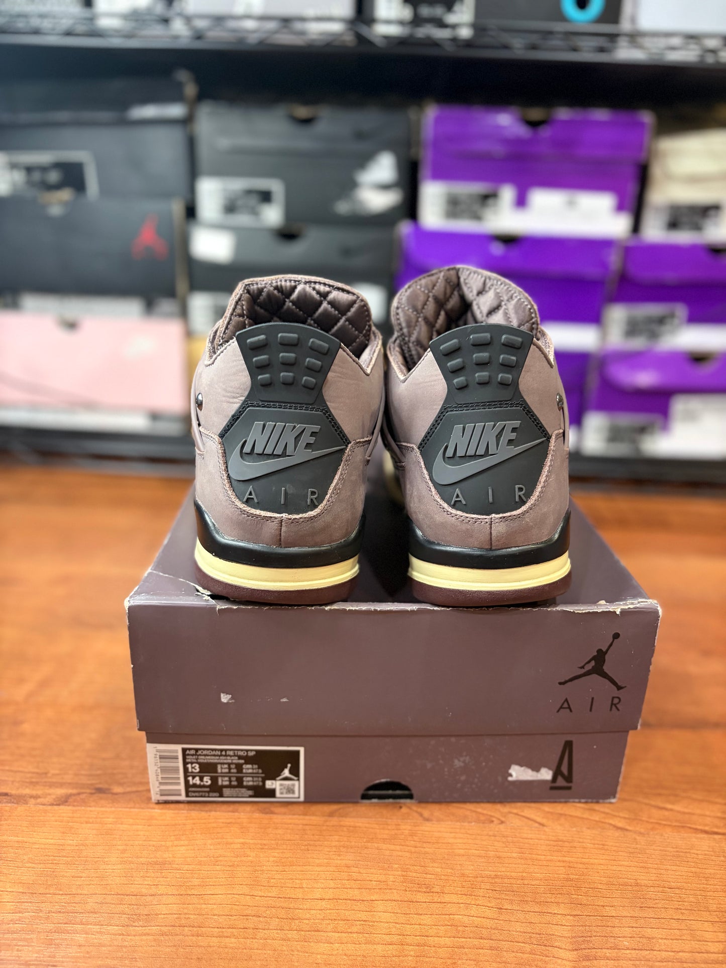 Jordan Retro 4 A Ma Maniere Violet Ore (Size 13 Mens)
