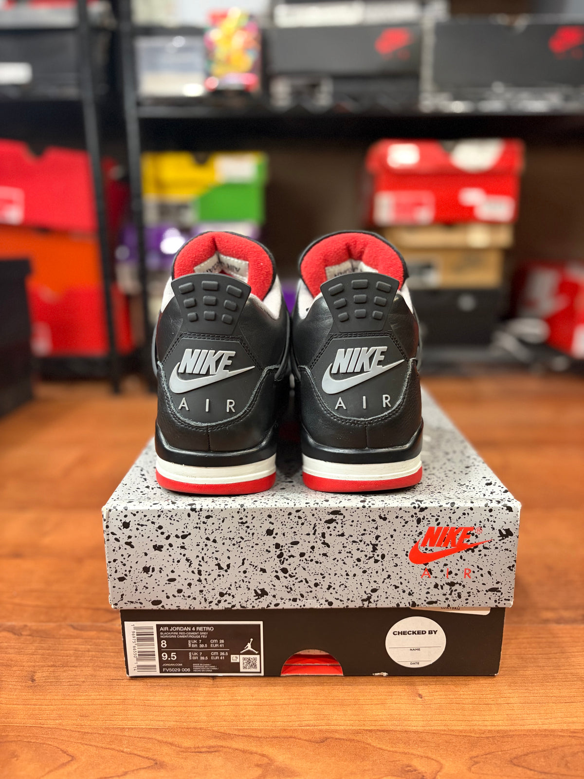 AJ4 Retro Bred Reimagined (Size 8 Mens)
