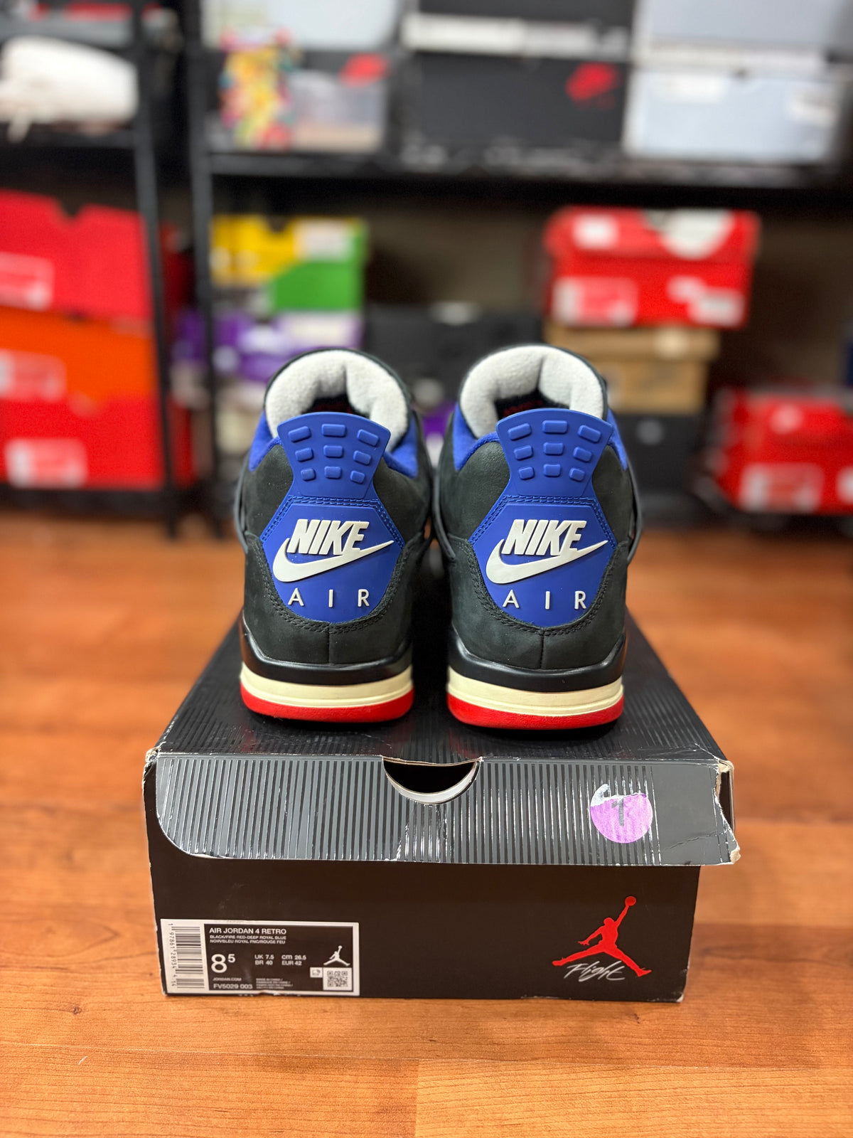 AJ4 Retro Rare Air (Size 8.5 Mens)
