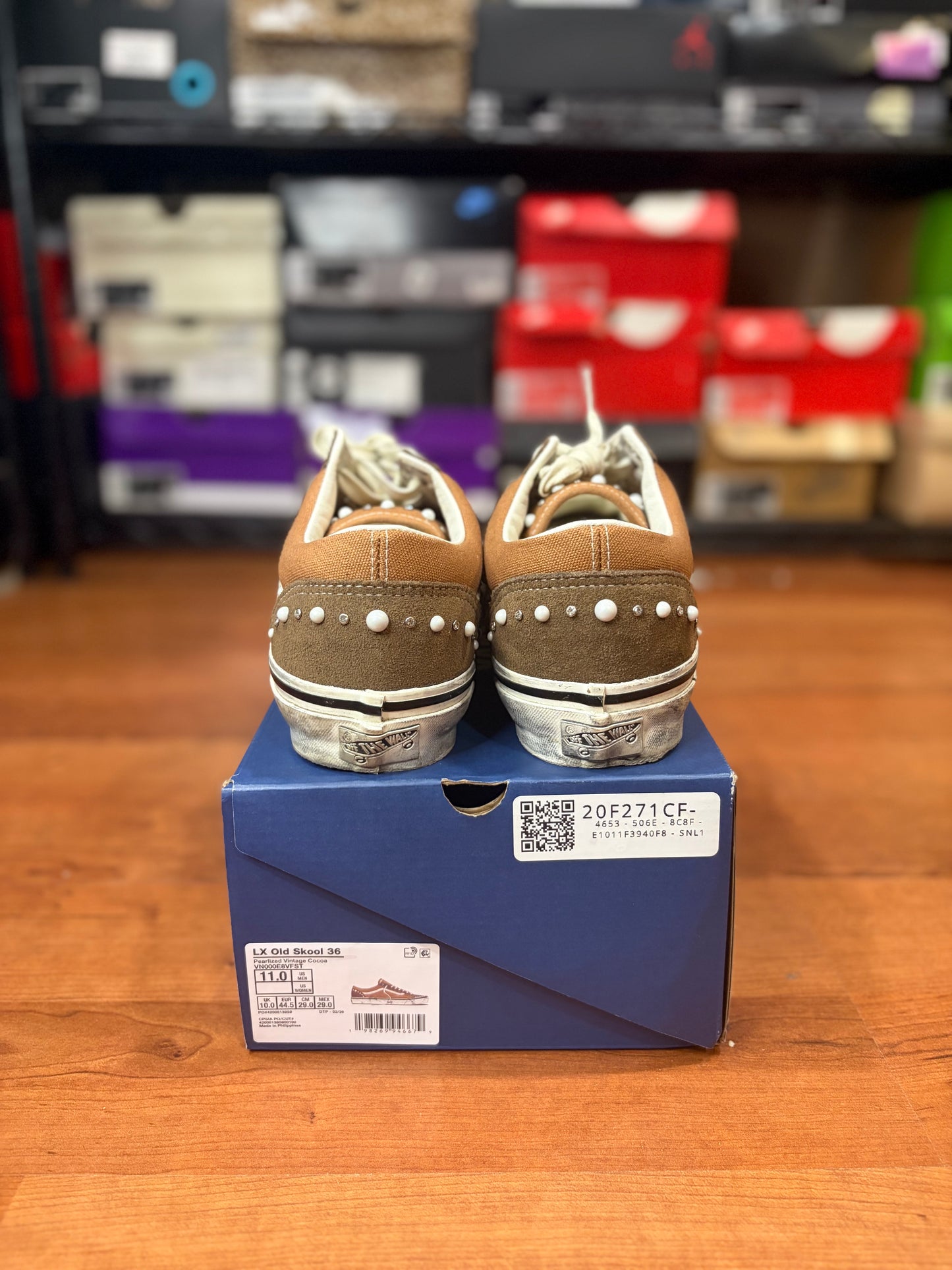 Vans LX Old Skool Pearlized Pack Vintage Brown (Size 11 Mens)