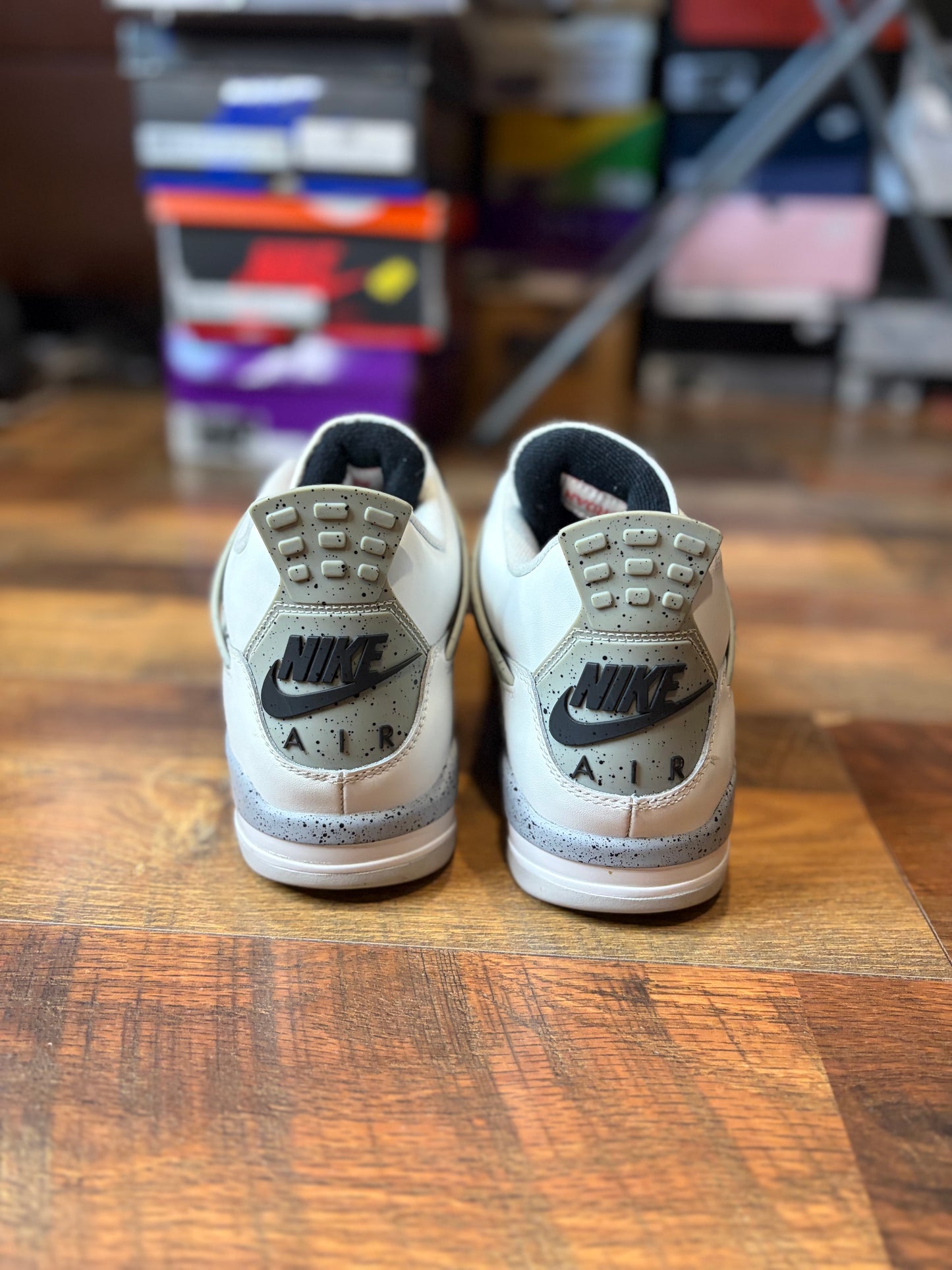 Jordan Retro 4 White Cement (Size 9 Mens)