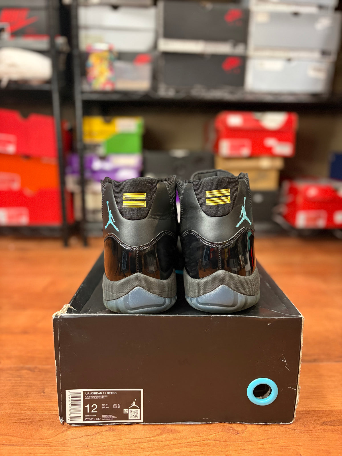 AJ11 Retro Gamma Blue (Size 12 Mens)