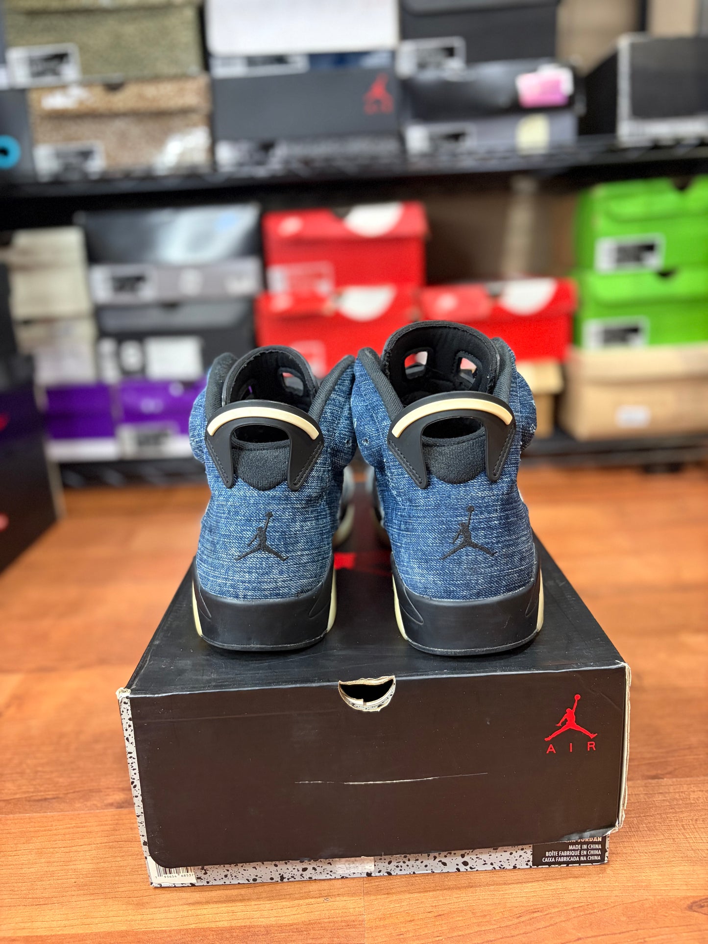 Jordan Retro 6 Denim (Size 11.5 Mens)