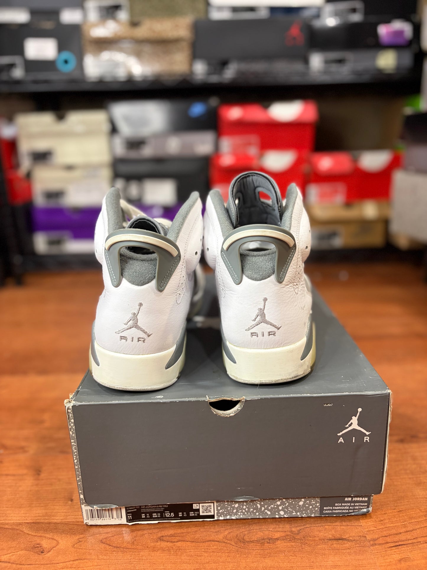 Jordan Retro 6 Cool Grey (Size 11 Mens)
