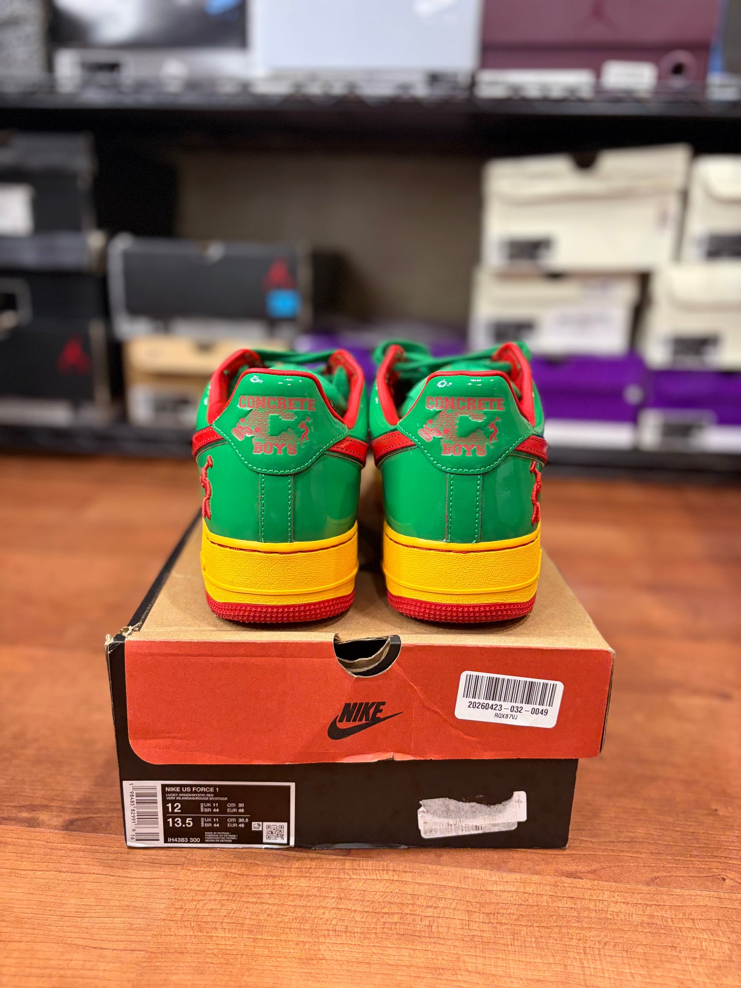 Nike Air Force 1 Low Lil Yachty Concrete Boys Lucky Green (Size 12 Men’s)