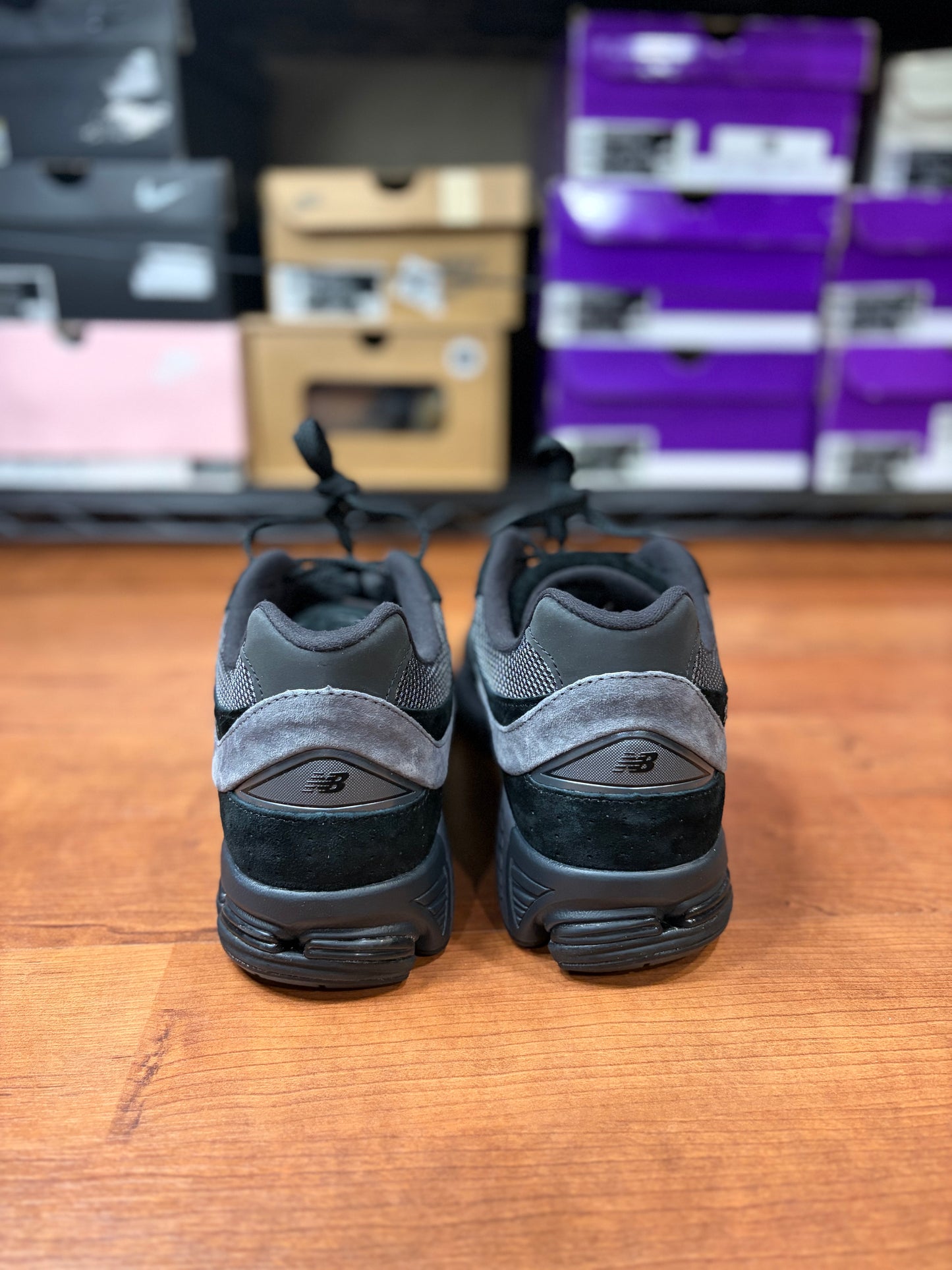 New Balance 2002R Black Grey (Brand New - Mens Sizes)