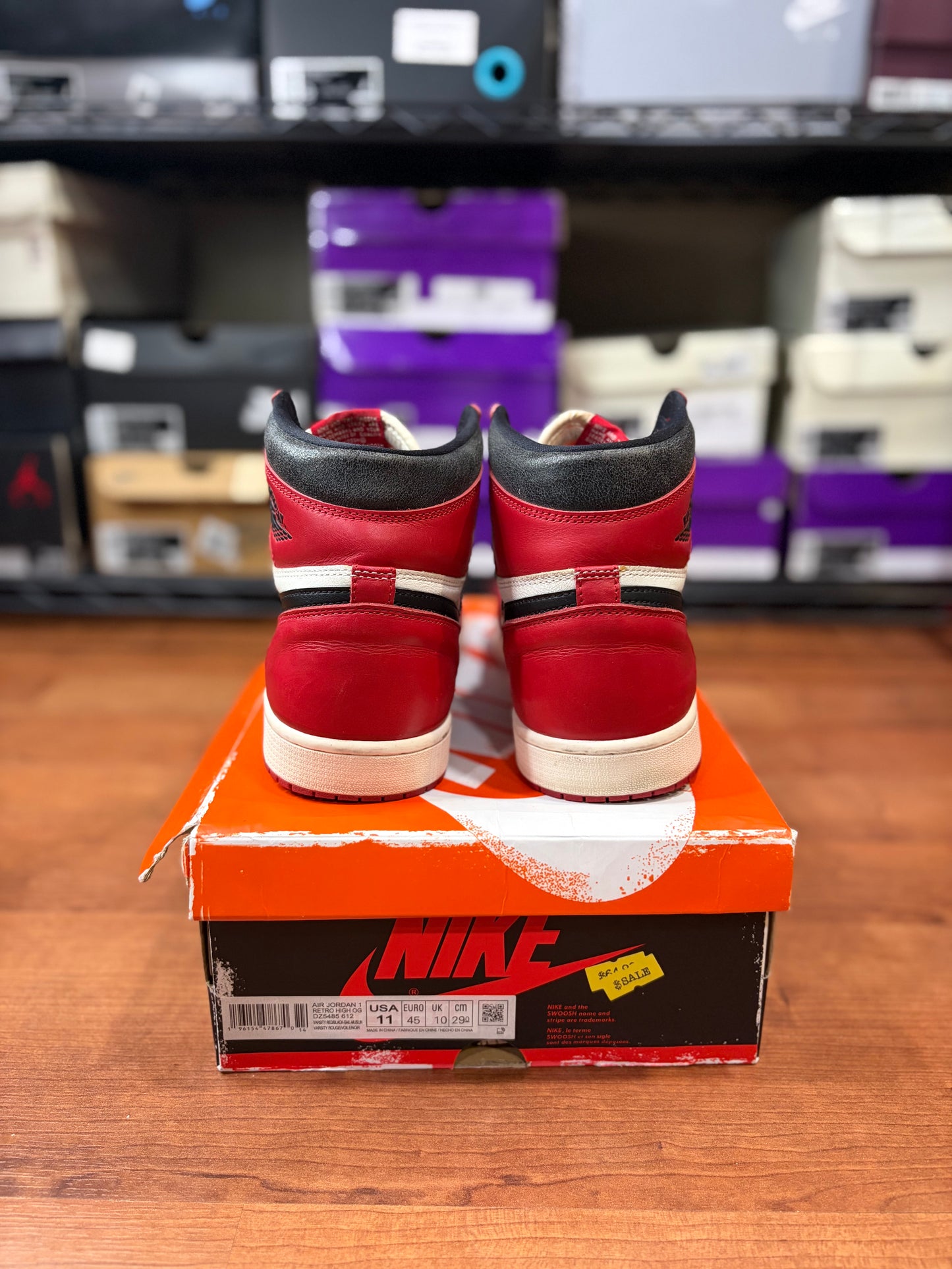 Jordan Retro 1 Lost & Found (Size 11 Mens)