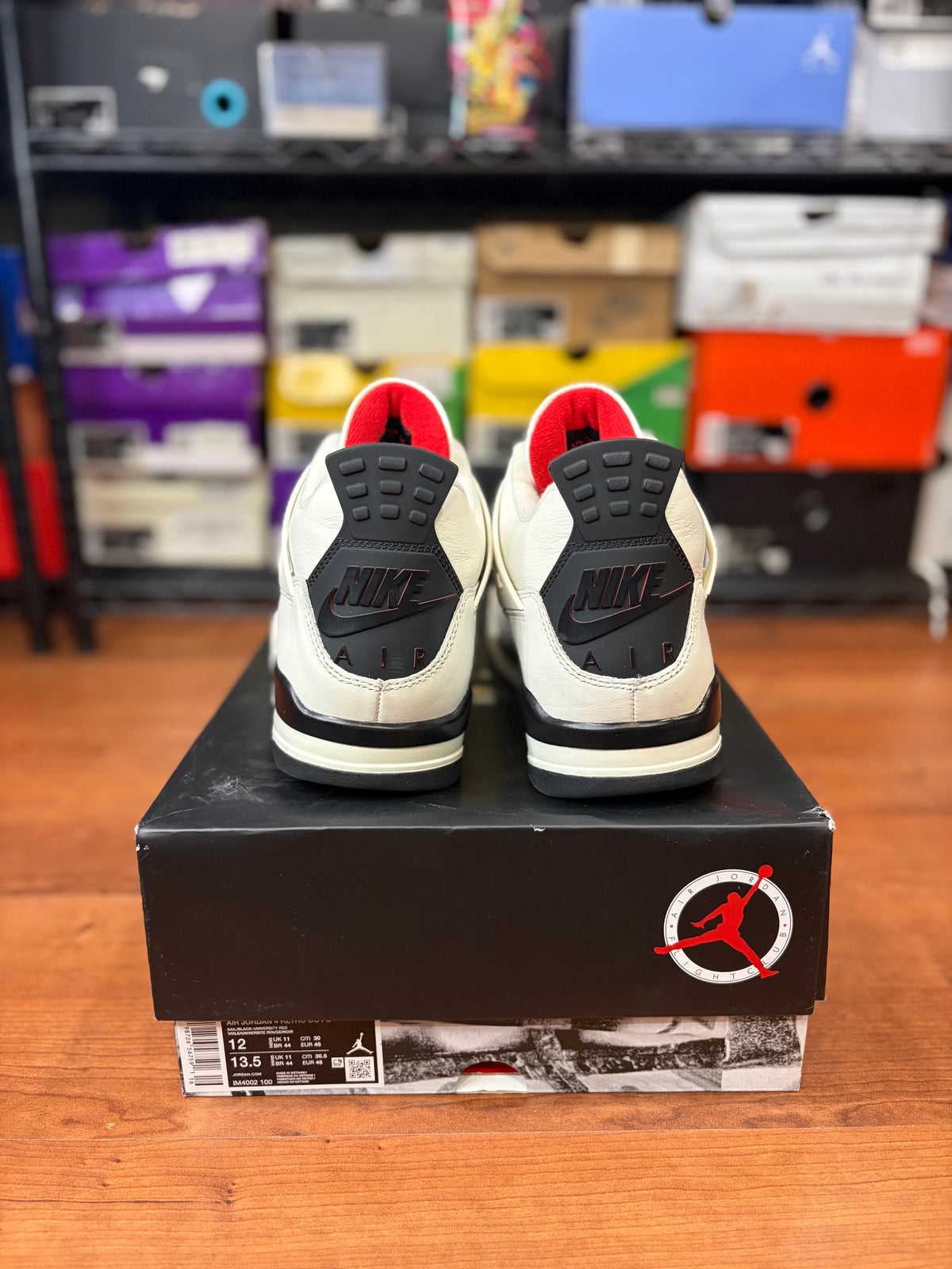 AJ4 Retro Flight Club (Size 12 Mens)