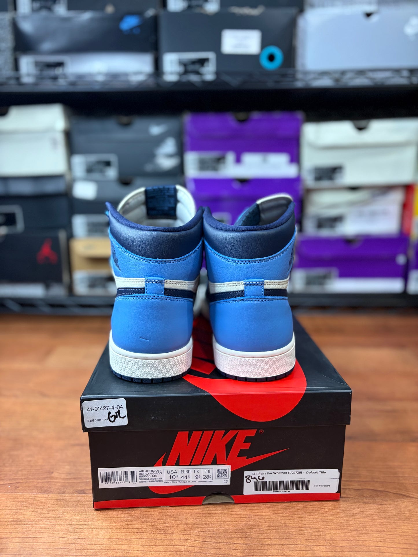 Jordan Retro 1 Obsidian (Brand New - 10.5M)