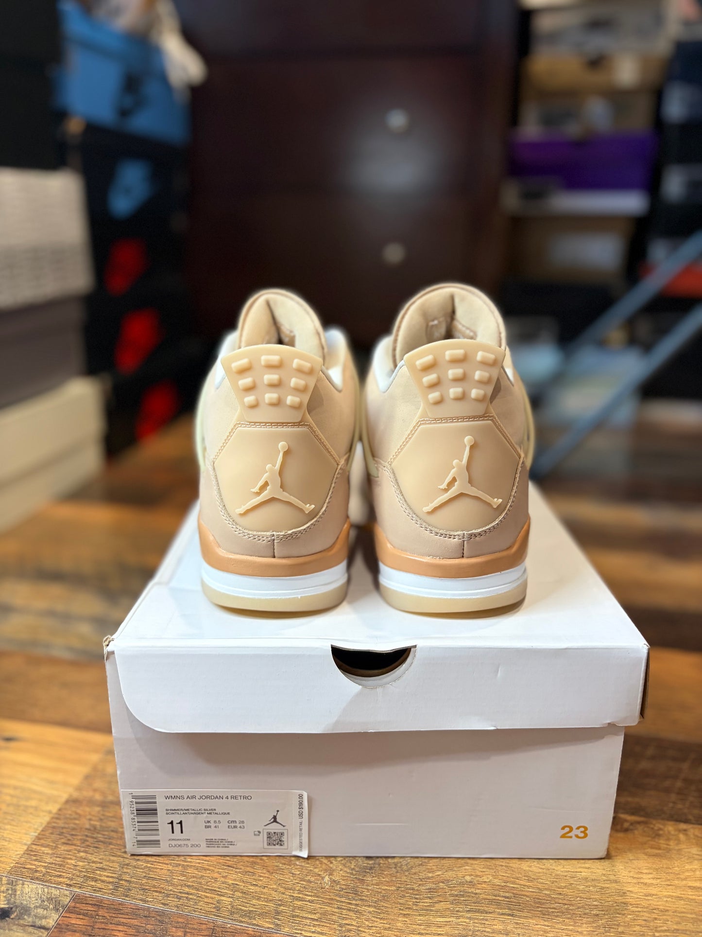 Jordan Retro 4 Shimmer (Size 11W/9.5M)