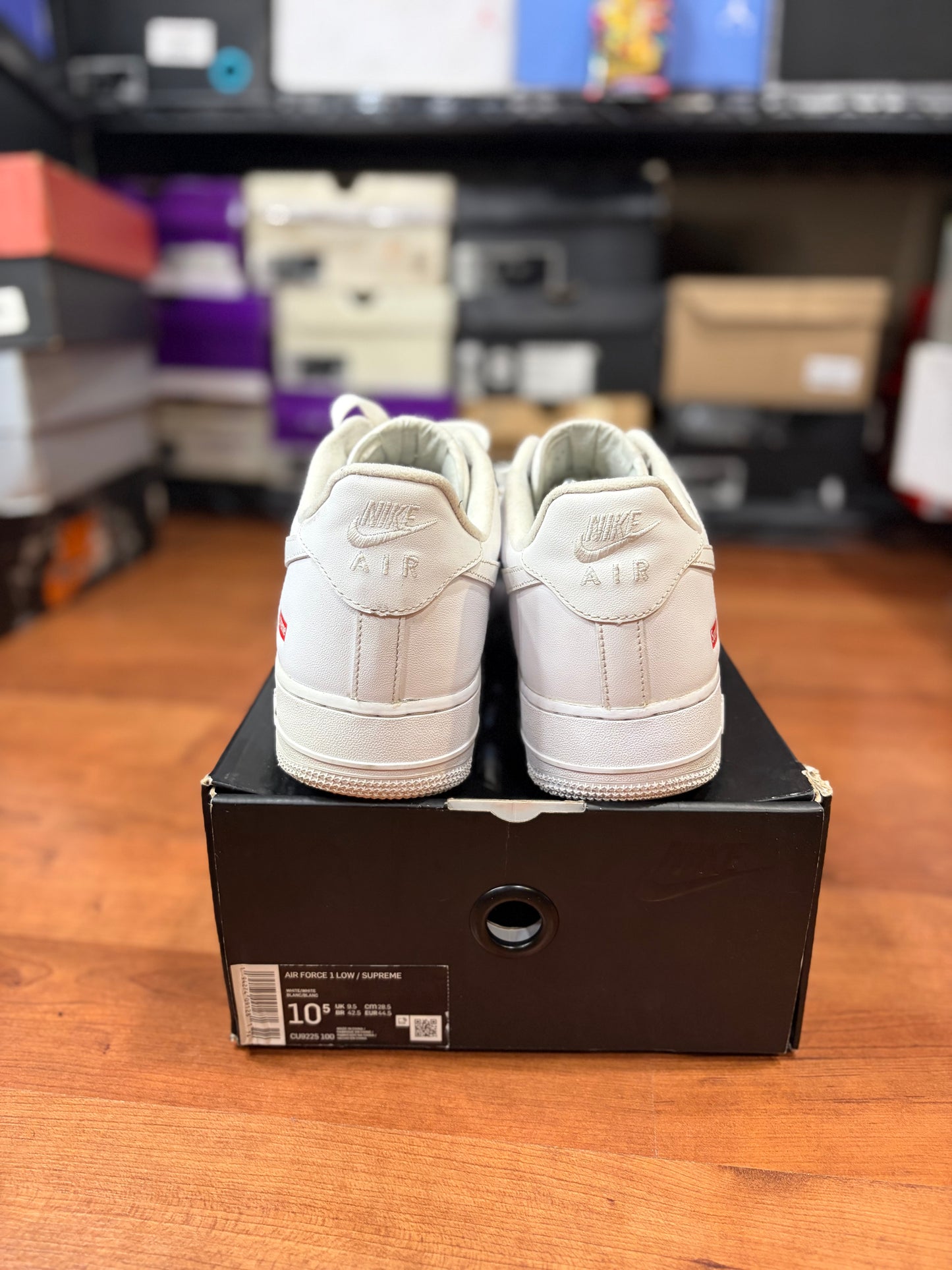 Nike Air Force 1 Low Supreme White (Size 10.5 Mens)