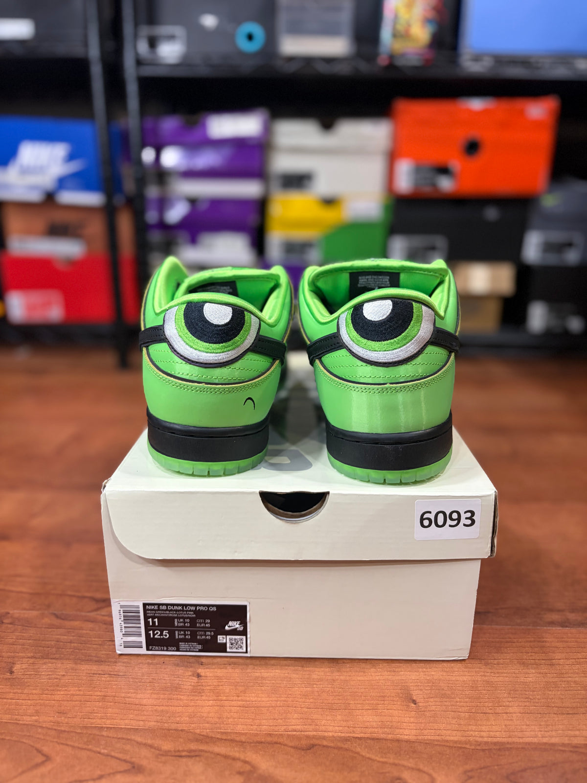 Dunk Low SB Powerpuff Girl Buttercup (DS - Size 11M)