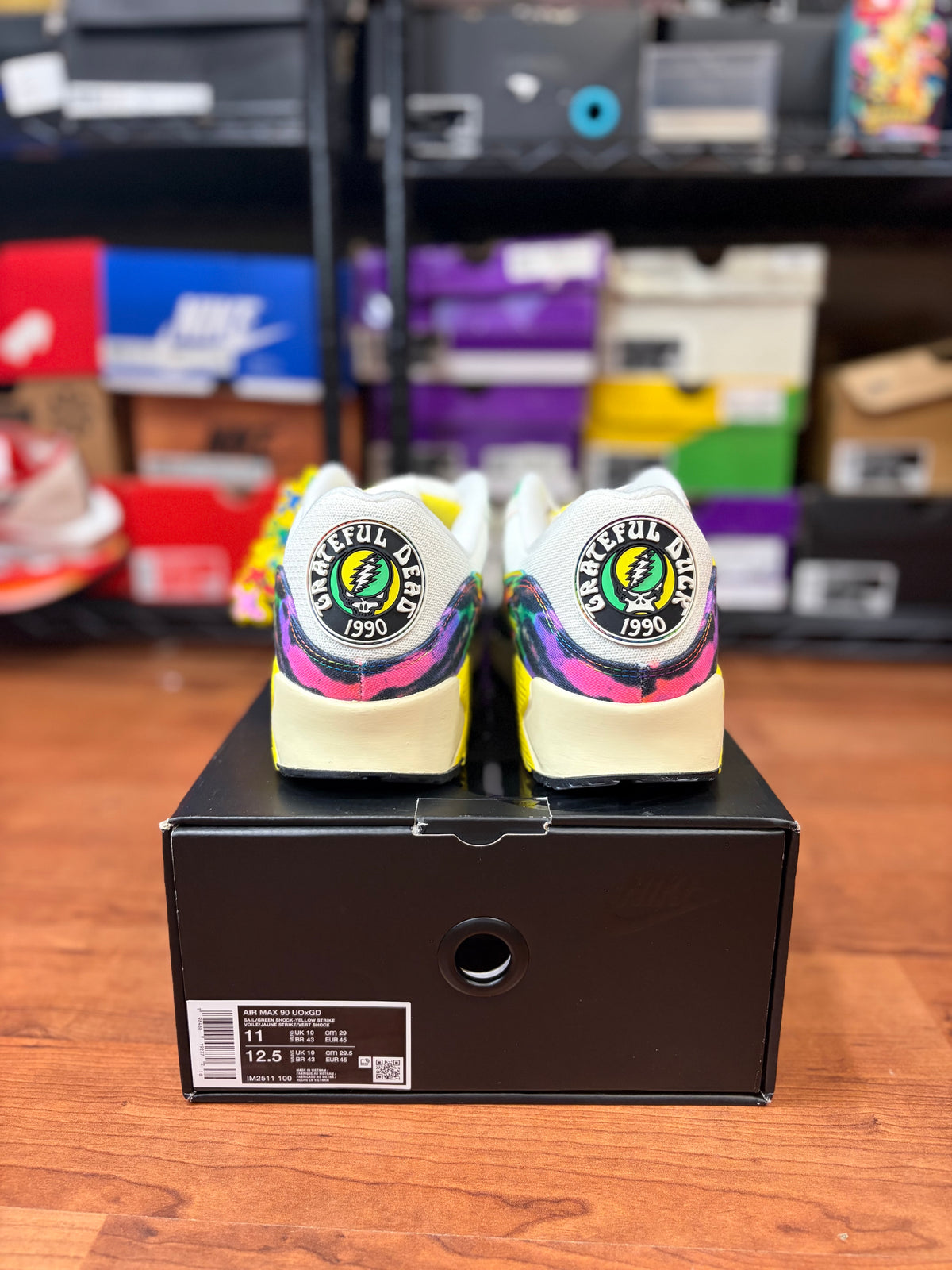 Air Max 90 Grateful Dead University of Oregon (DS - Size 11M)