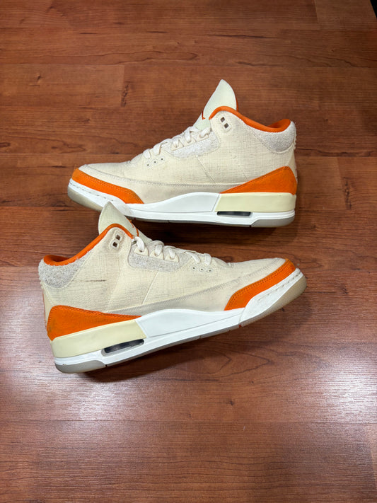 Jordan Retro 3 Starfish (Size 10W / 8.5M)