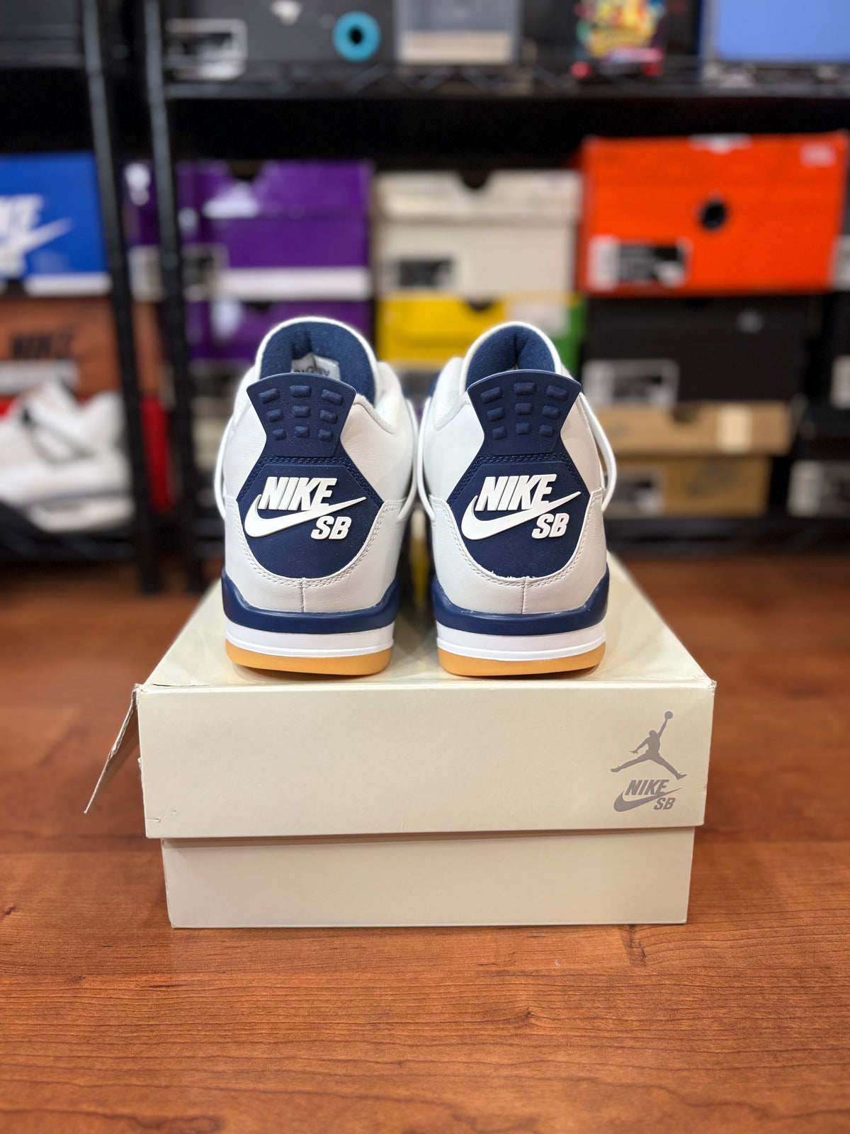 AJ4 Retro SB Navy (DS - Mens Sizes)