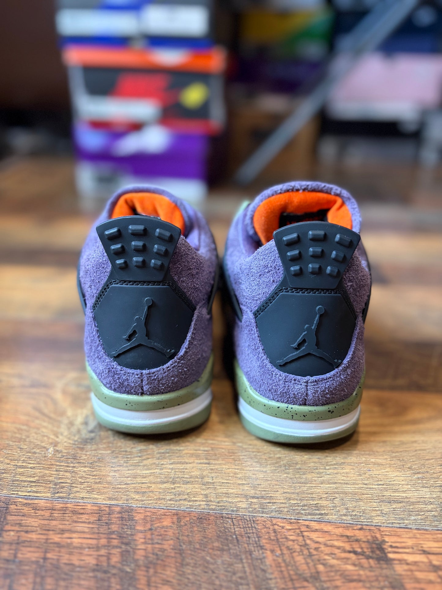Jordan Retro 4 Purple Canyon (Size 8W / 6.5M)