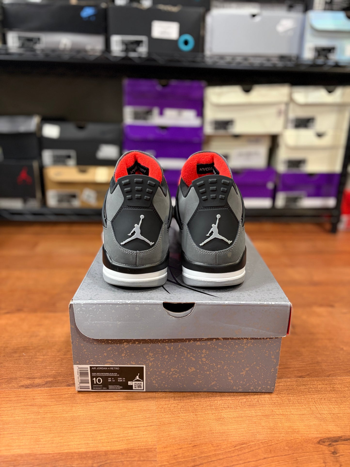 Jordan Retro 4 Infrared (Size 10 Mens)