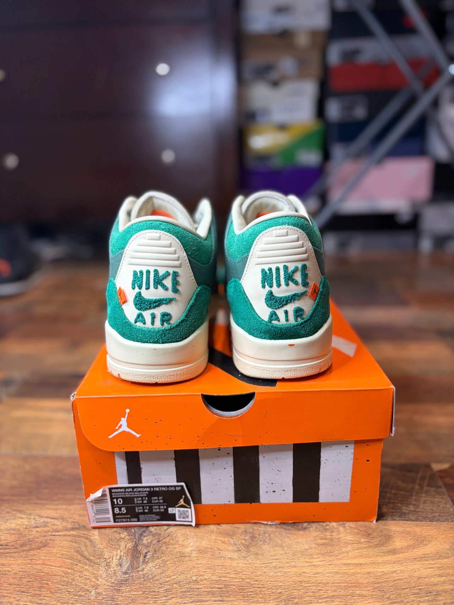Jordan Retro 3 Nina Chanel (Size 10W / 8.5M)