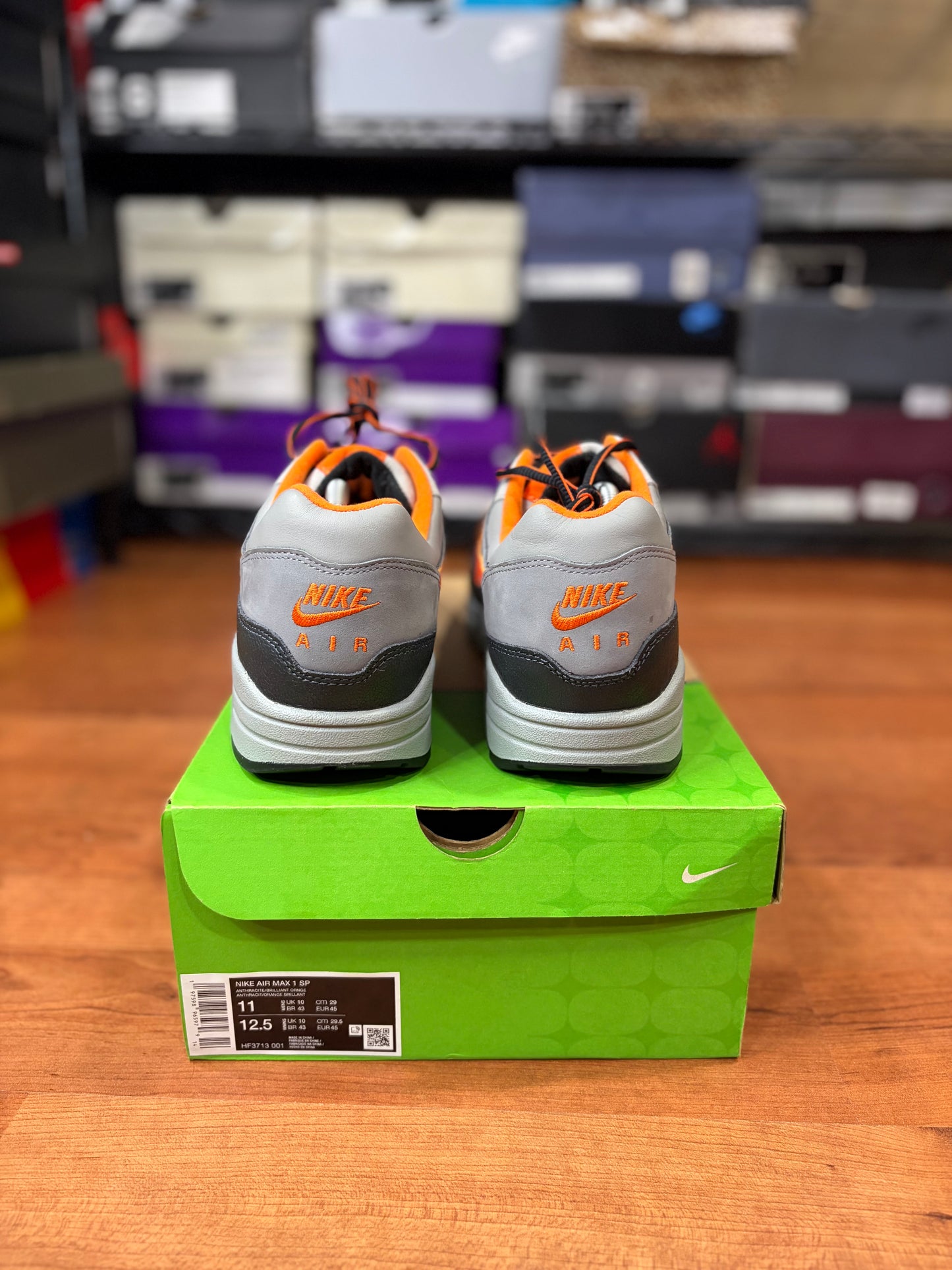 Nike Air Max 1 HUF Brilliant Orange (Size 11 Men’s)