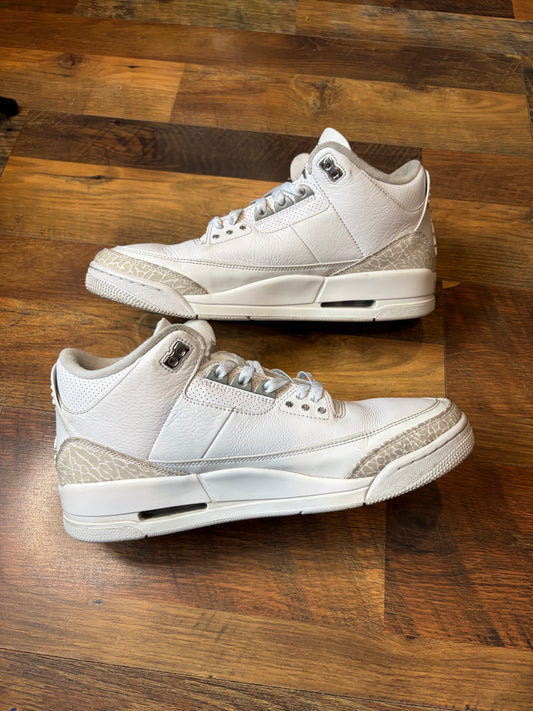 Jordan Retro 3 Pure Money (Size 11 Mens)