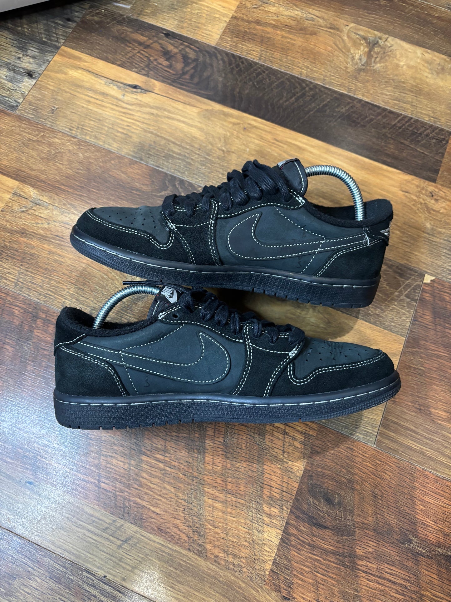 Jordan Retro 1 Low Travis Scott Black Phantom (Size 8 Mens)