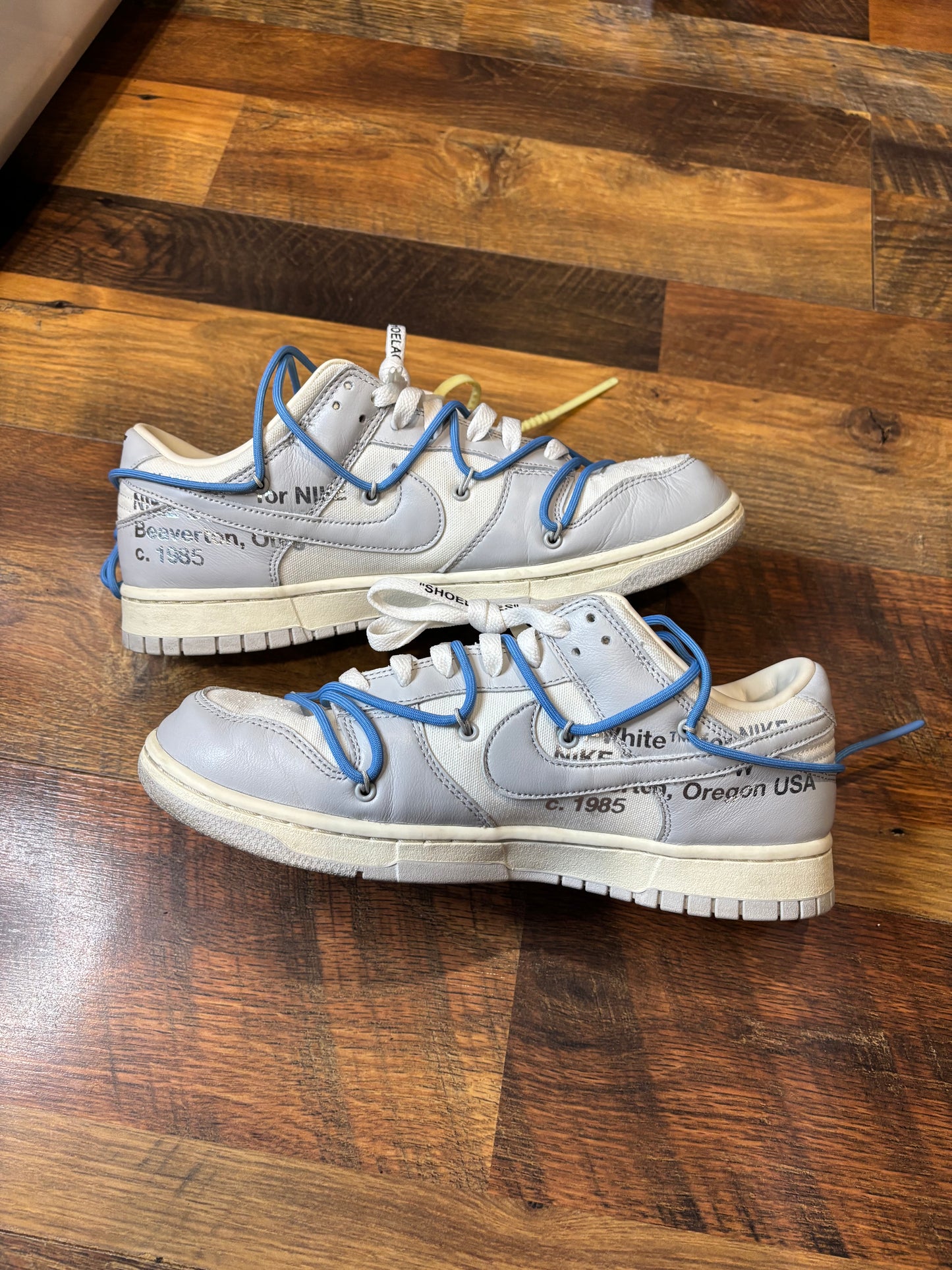 Nike Dunk Low Off White Lot 05 (Size 10 Mens)