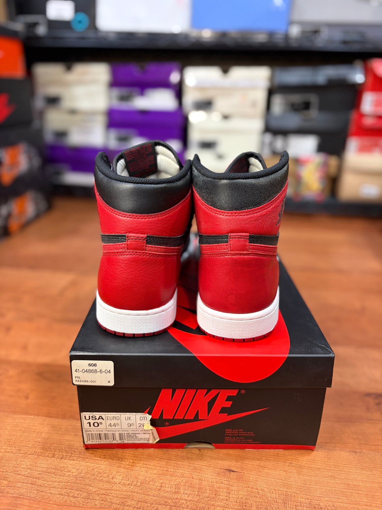 Jordan Retro 1 Banned (Brand New - 10.5M)