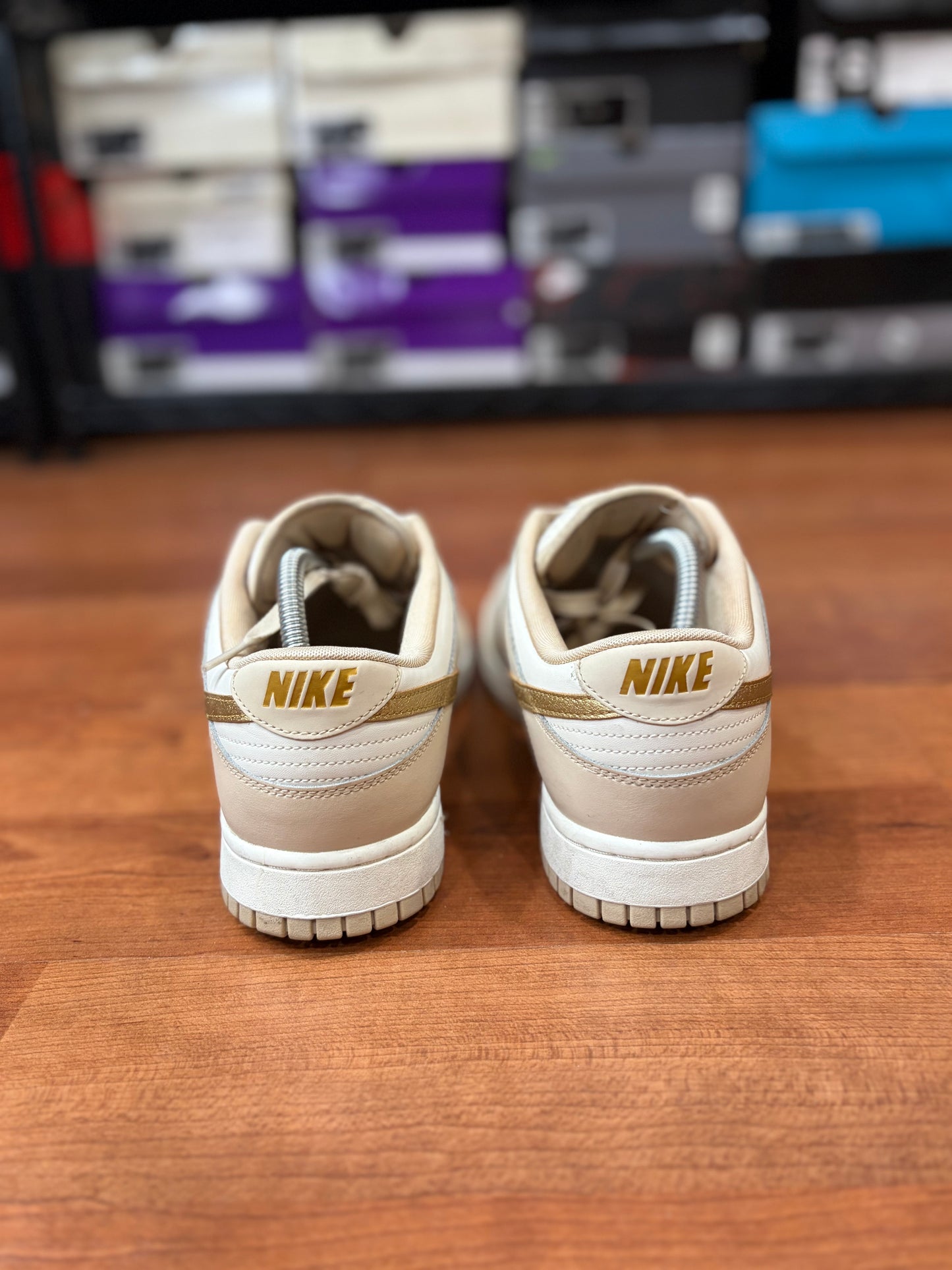 Nike Dunk Low Phantom Metallic Gold (Size 11W / 9.5M)