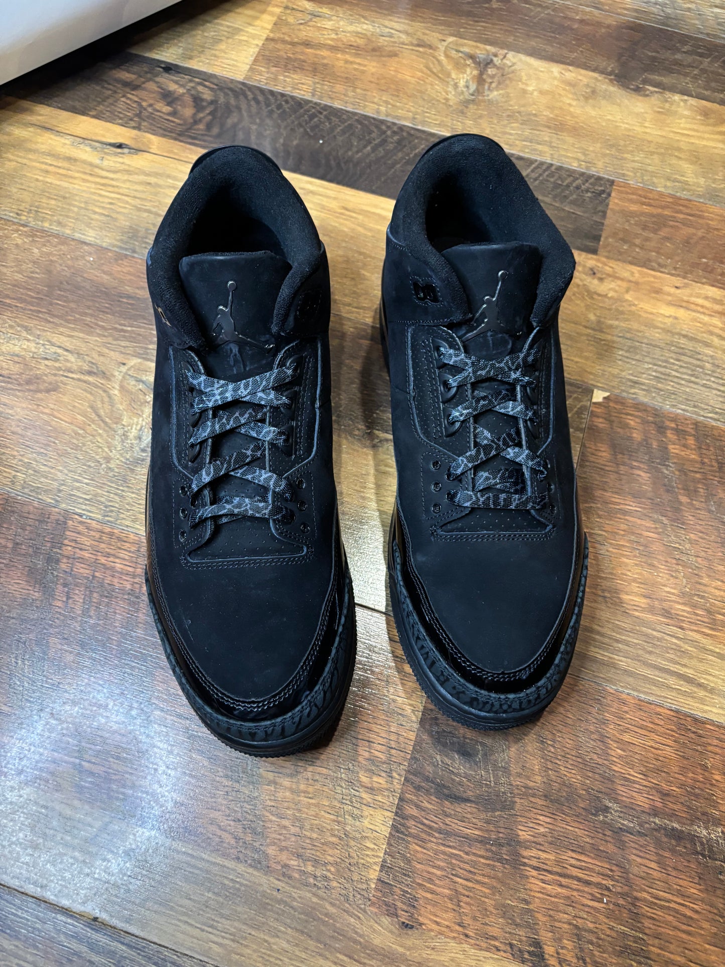 Jordan Retro 3 Black Cat (Size 12 Mens)