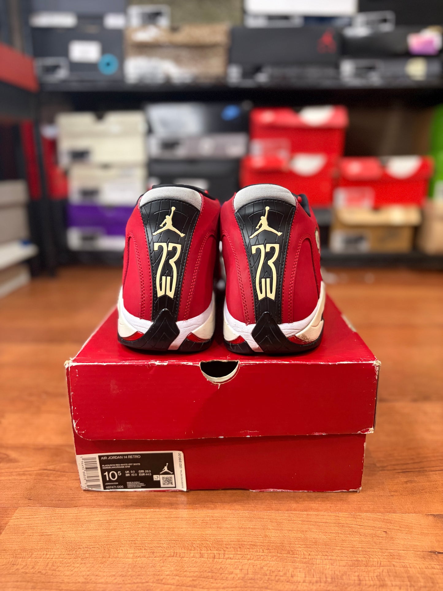 Jordan Retro 14 Toro Bravo (Size 10.5 Mens)