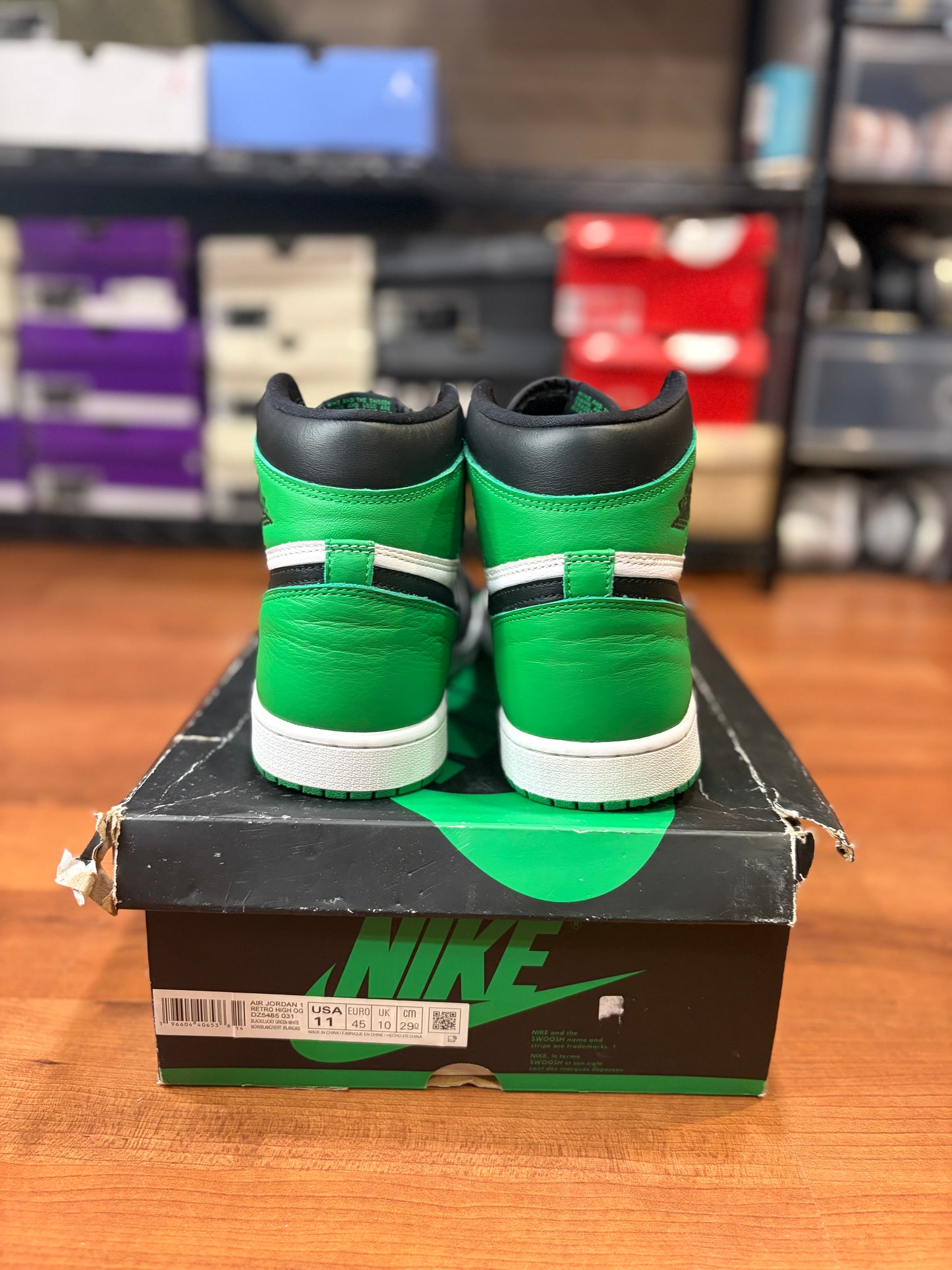 Jordan Retro 1 Lucky Green (Size 11 Mens)
