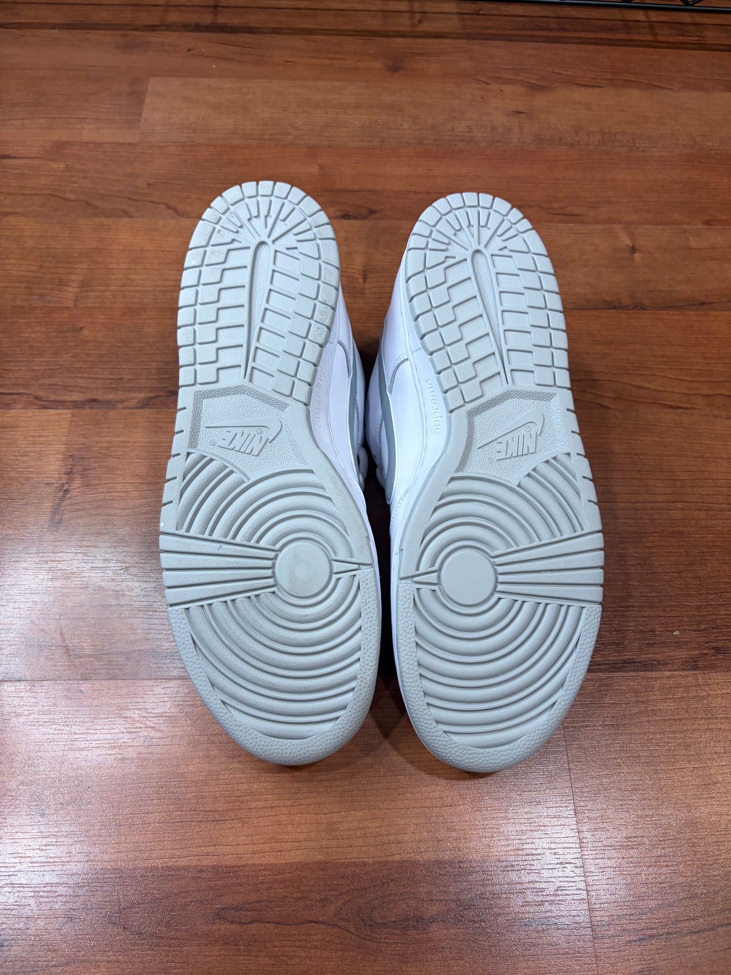 Nike Dunk Low SB Supreme Metallic Silver (Size 11 Mens)
