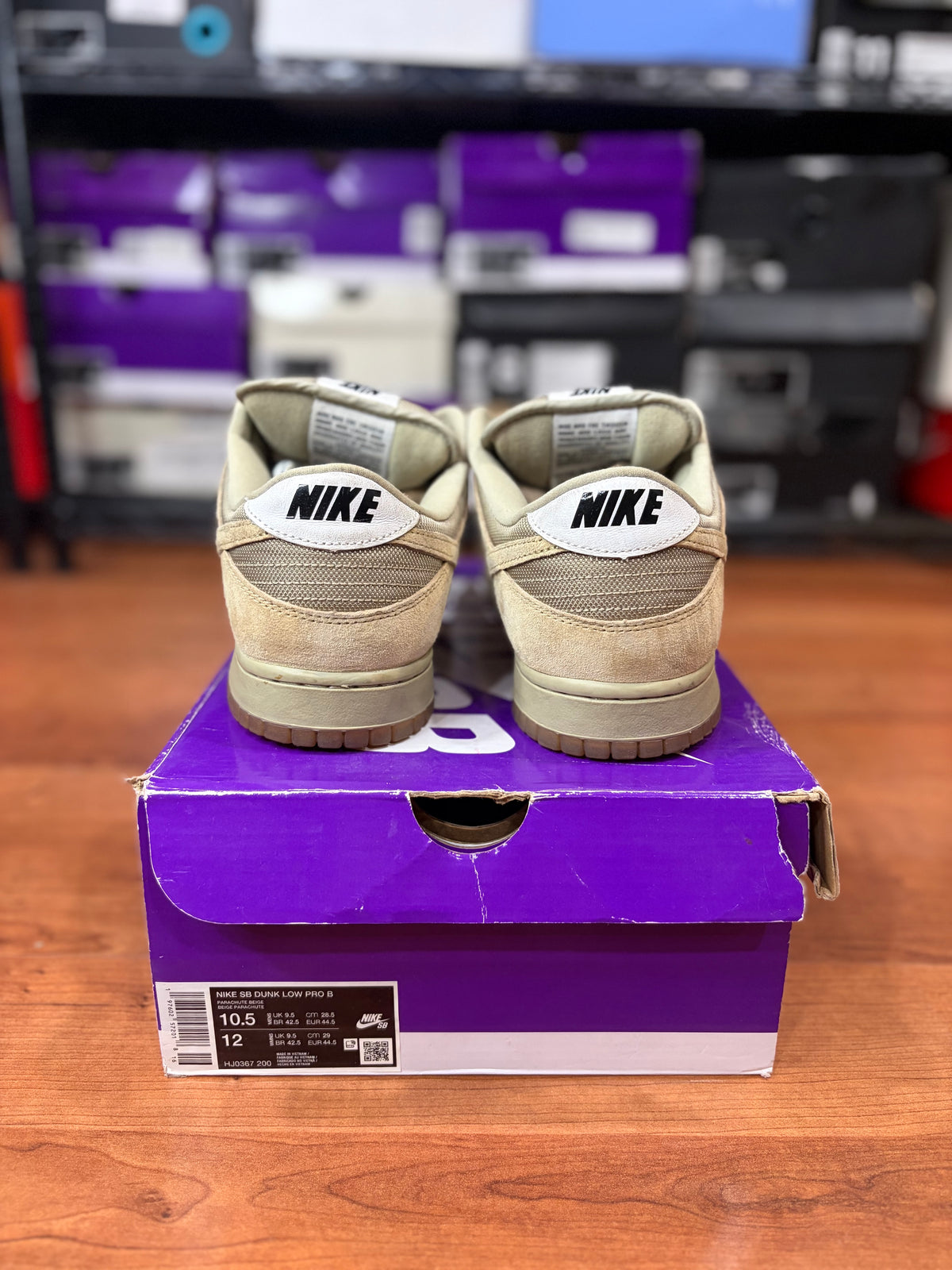 Nike Dunk Low SB Parachute Beige (Size 10.5 Mens)