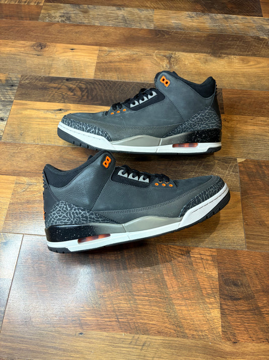 Jordan Retro 3 Fear (Size 12 Mens)