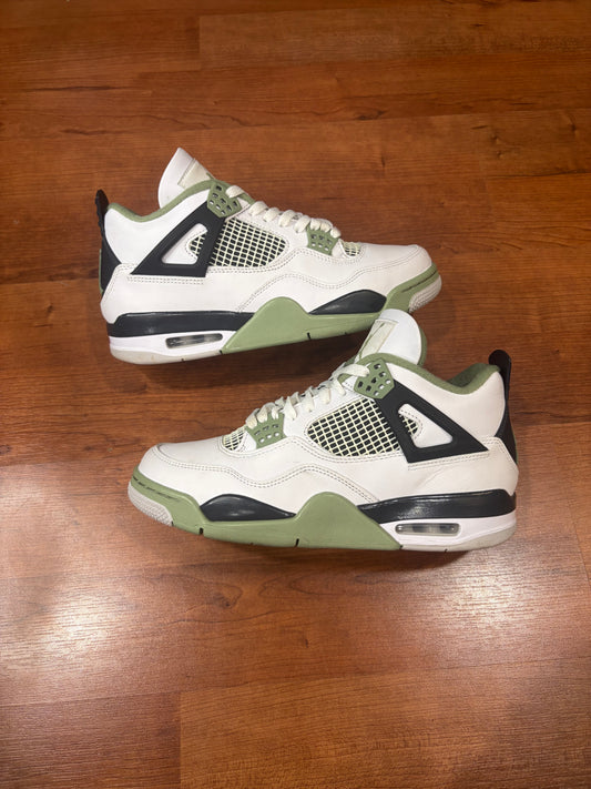 AJ4 Retro Seafoam (Size 10.5W / 9M)