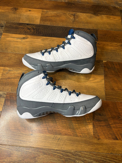 Jordan Retro 9 French Blue Flint Grey (Brand New - 8.5M)