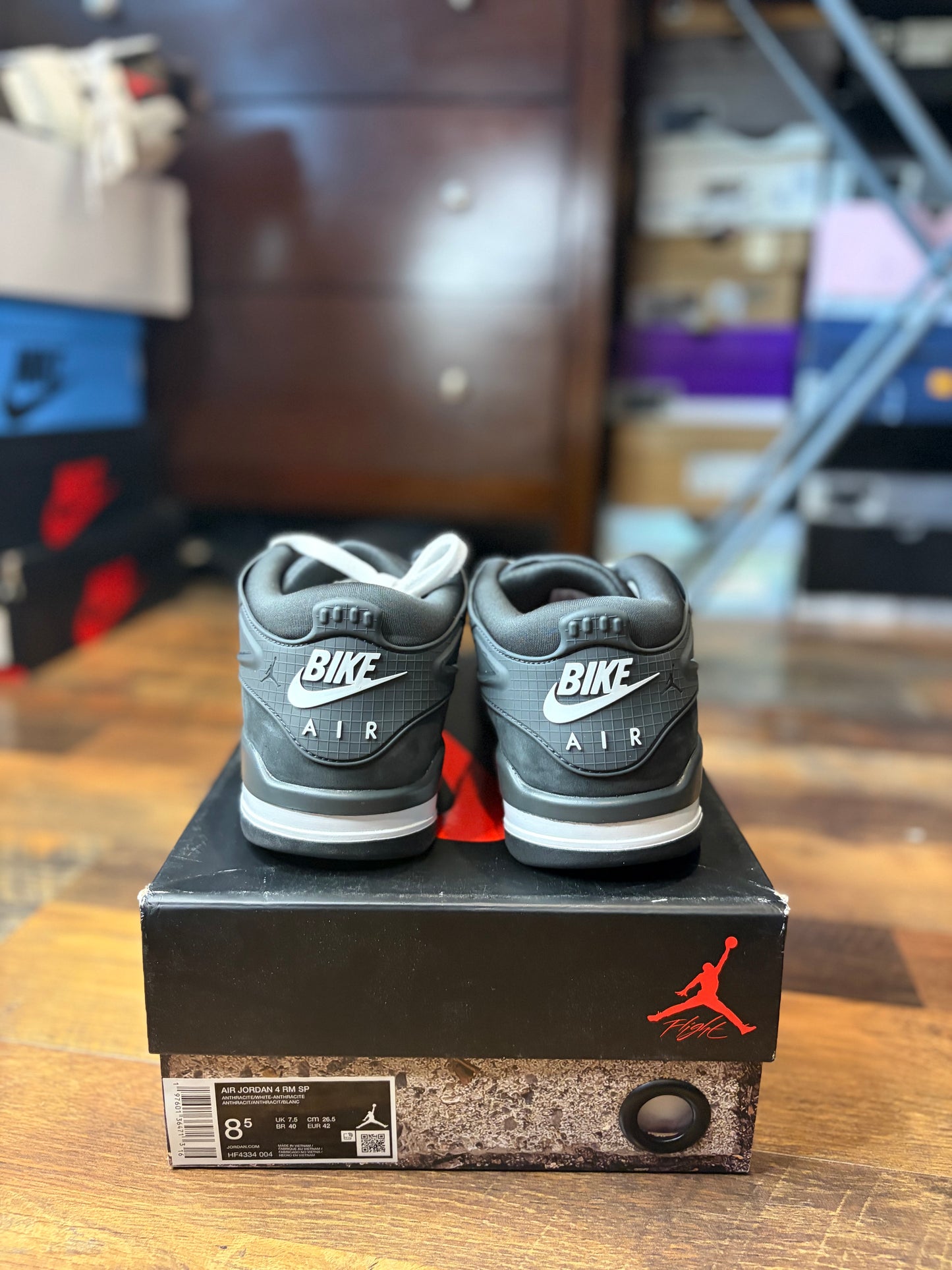 Jordan 4 RM Nigel Sylvester Driveway Grey (Size 8.5 Mens)