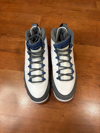 AJ9 Retro French Blue (DS No Box - Size 10M)