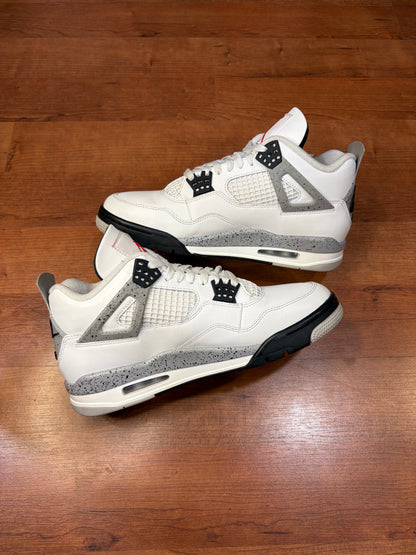 Jordan Retro 4 White Cement (Size 9.5 Mens)