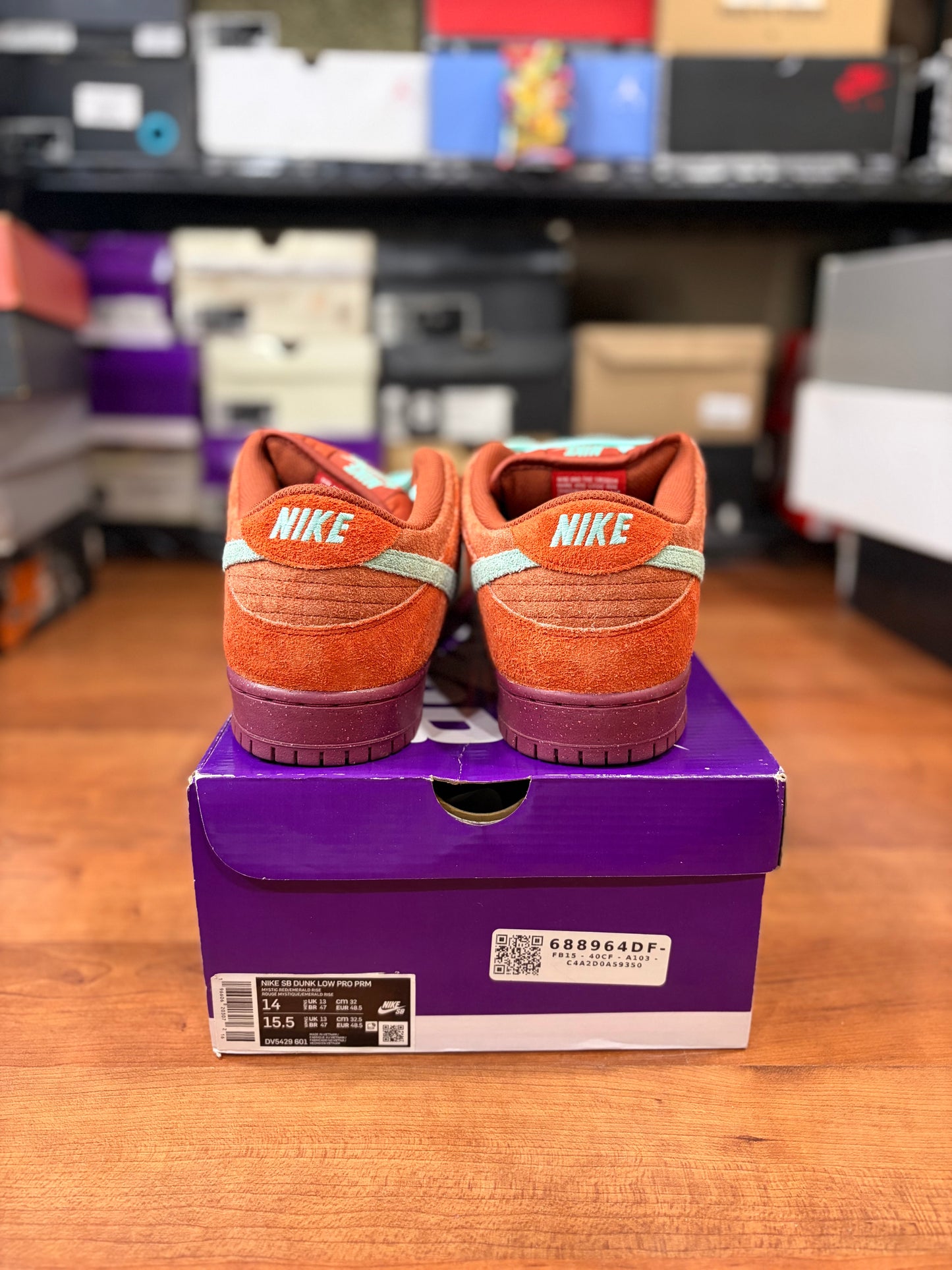 Nike Dunk Low SB Mystic Redwood (Size 14 Mens)